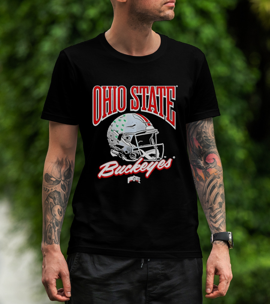 Ohio State Buckeyes Helmet Ncaa Football T-Shirt