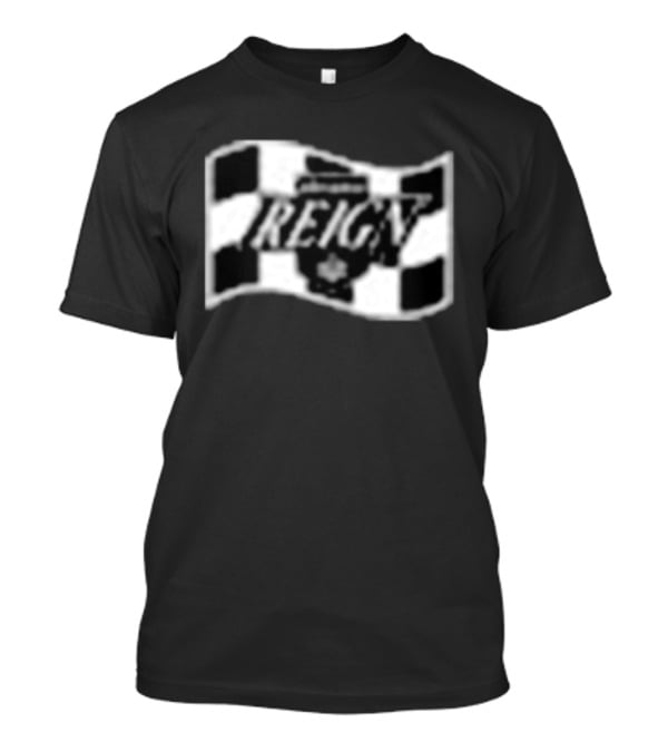 Ontario Reign Race To The Cup Checkered Flag T-Shirt