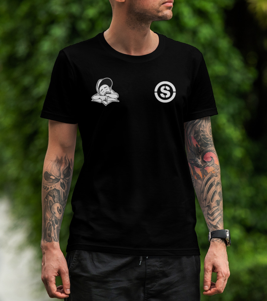 Streetwise Big Streets S Logo And Sleepy Cap T-Shirt