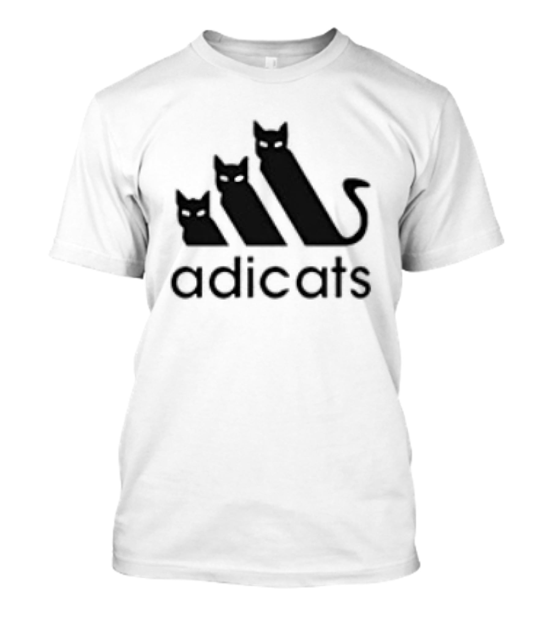Adicats Funny Cat Lover Parody Catdad Catmom Joke T-Shirt