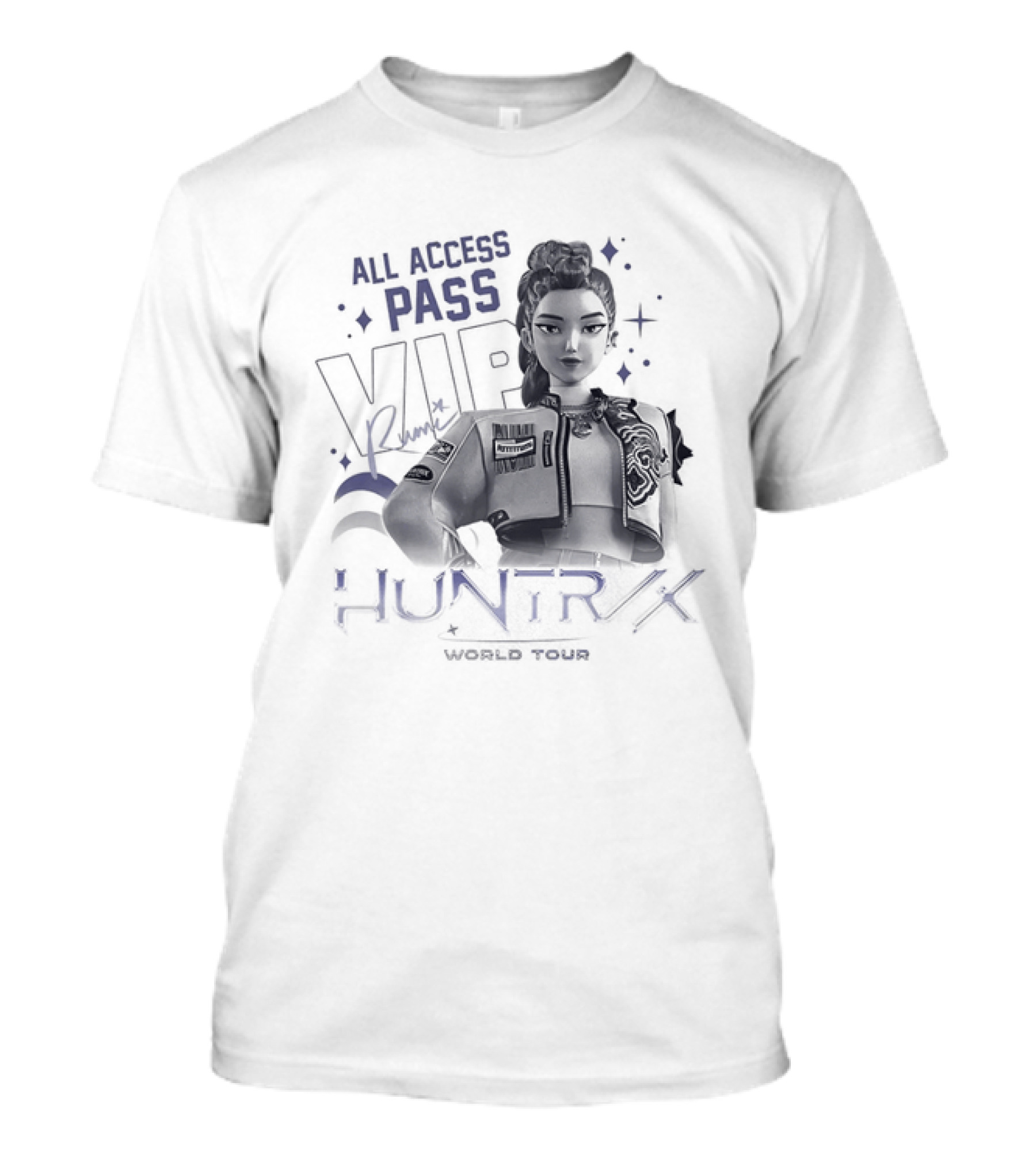 All Access Pass VIP Rumi KPop Demon Hunters Huntrix T-Shirt