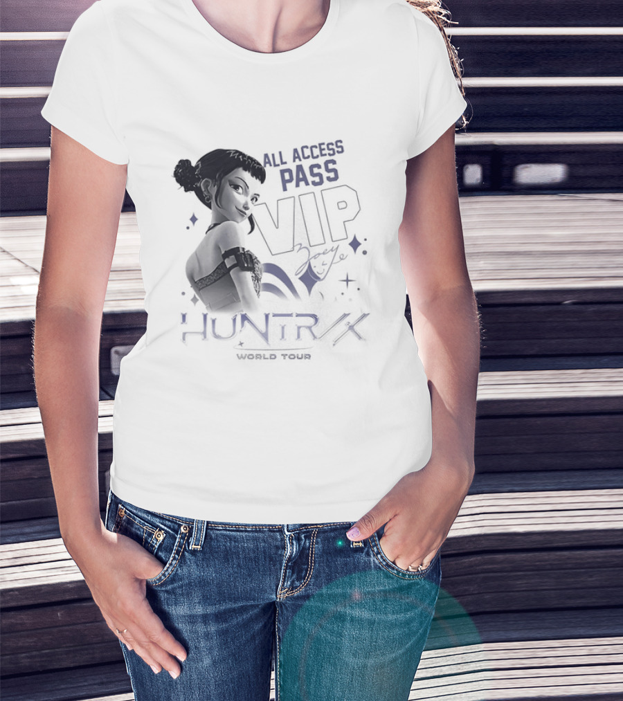 All Access Pass VIP KPop Demon Hunters Zoey T-Shirt