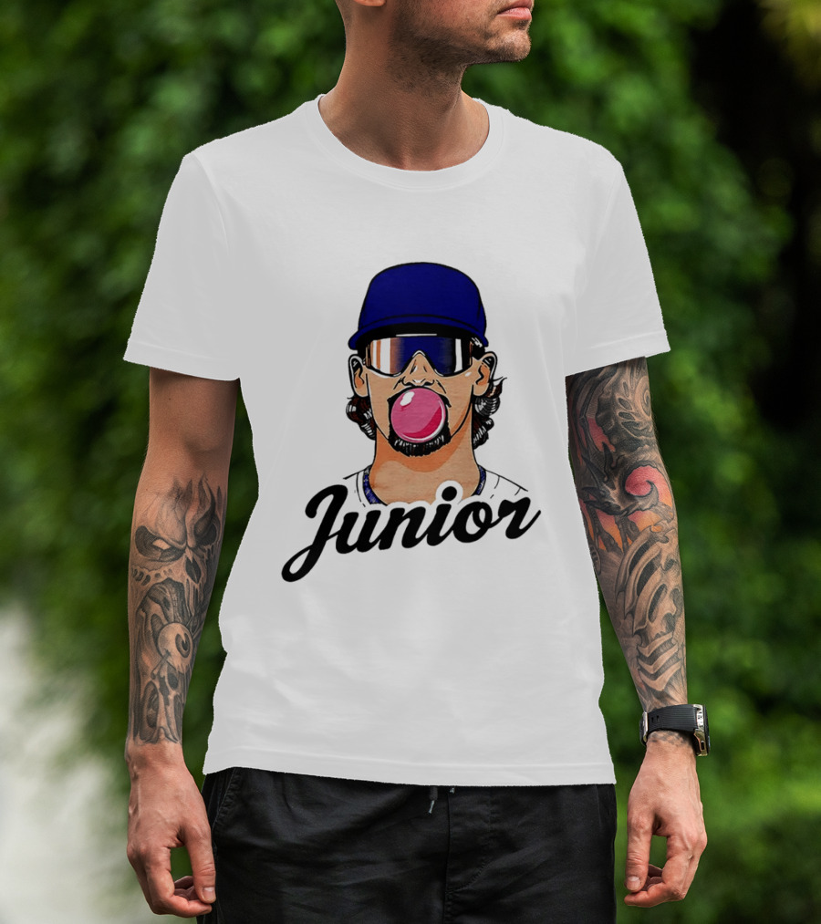 Junior Bubblegum Bobby Witt Jr Kansas City Royals Baseball T-Shirt