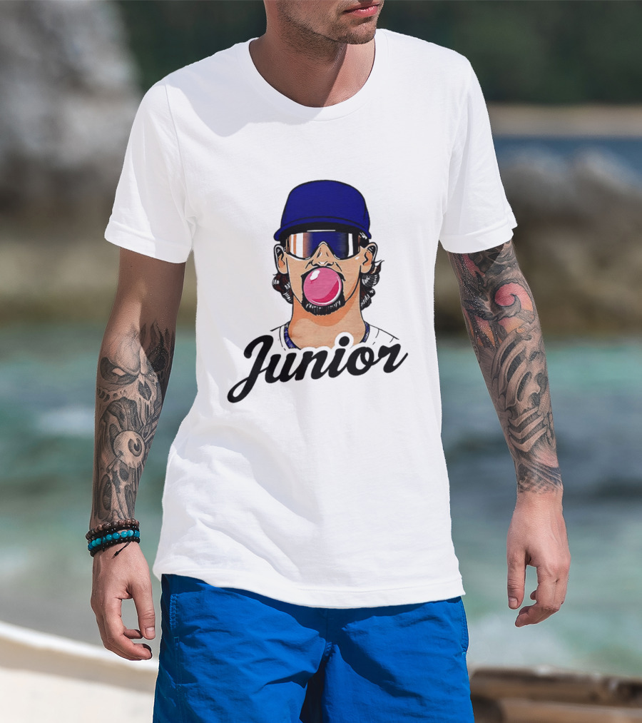 Junior Bubblegum Bobby Witt Jr Kansas City Royals Baseball T-Shirt