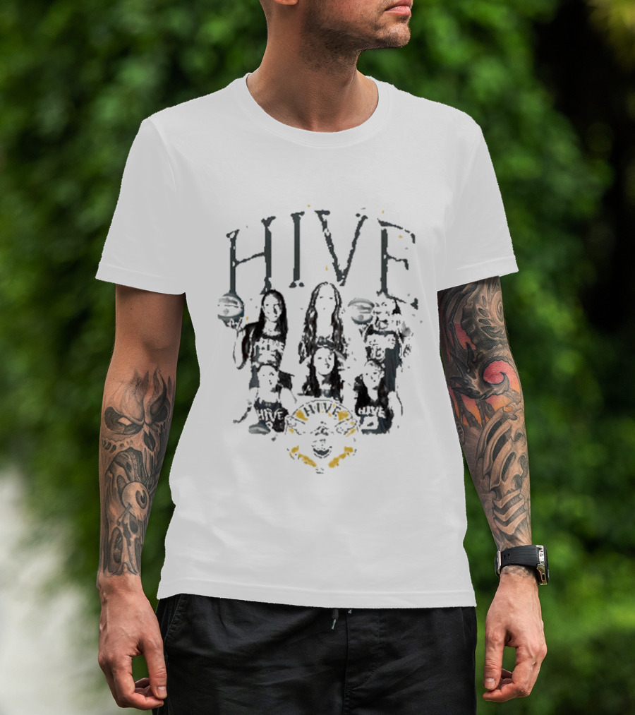 Hive Basketball Club Player Team Lineup T-Shirt