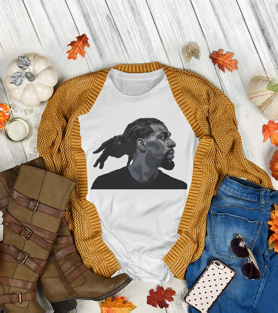 Naz Reid Basketball Athlete Profile Dreads T-Shirt