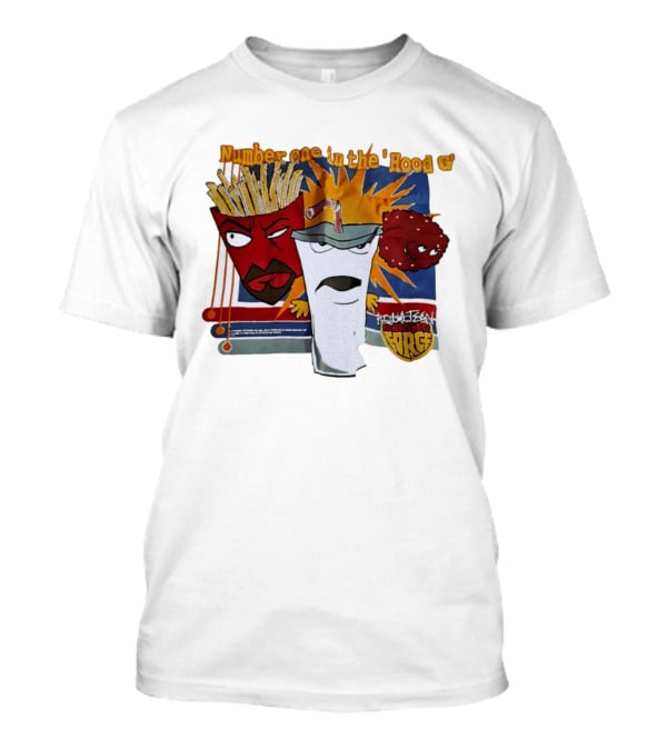 Number One In The 'Hood G Aqua Teen Hunger Force Frylock Master Shake Meatwad T-Shirt