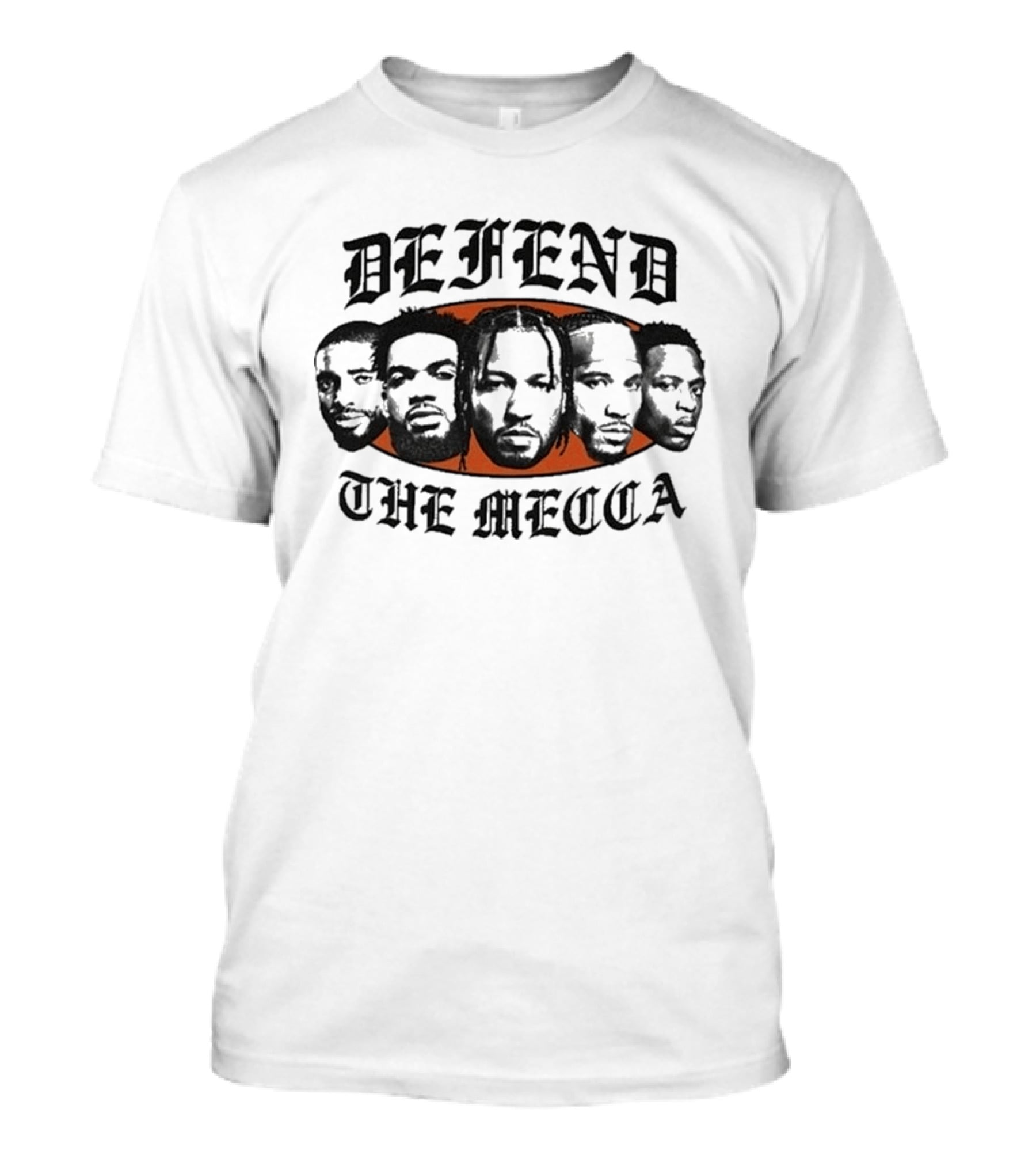 New York Knicks Defend The Mecca Basketball Team Faces T-Shirt