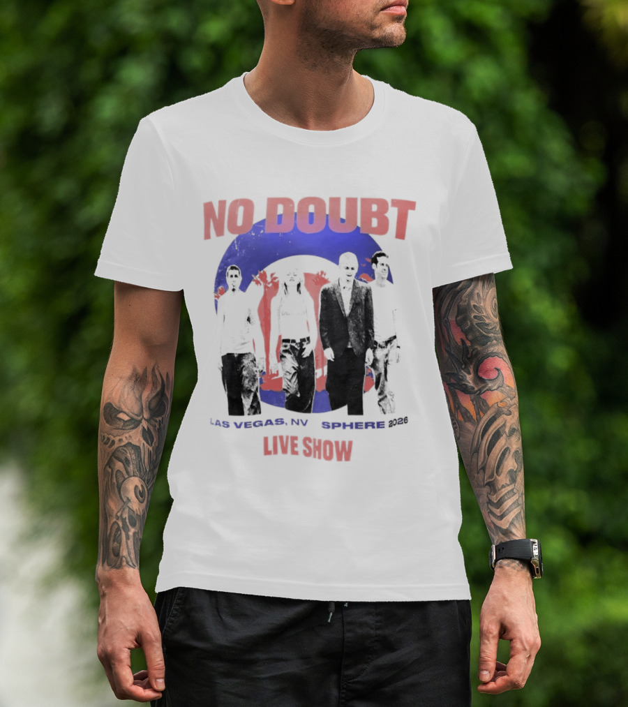 No Doubt Live Show Las Vegas NV Sphere 2026 T-Shirt