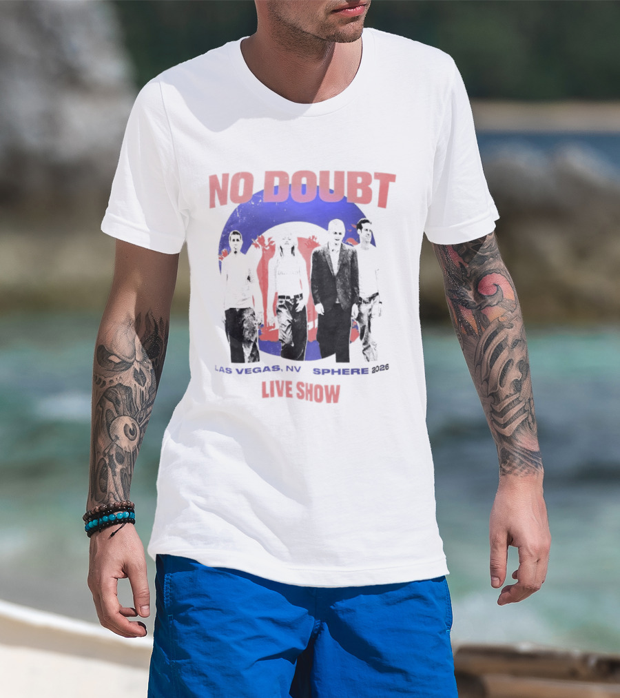 No Doubt Live Show Las Vegas NV Sphere 2026 T-Shirt