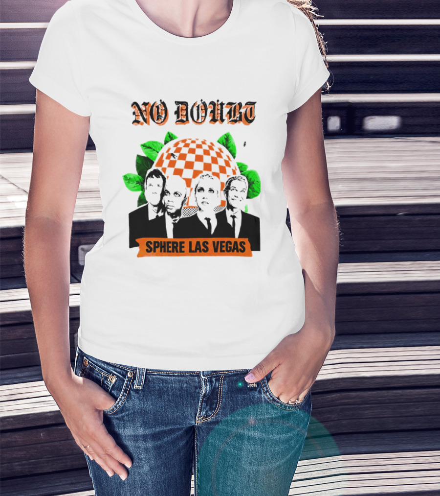 No Doubt Live At Sphere Las Vegas May And June 2026 Concert Photo With Dates T-Shirt