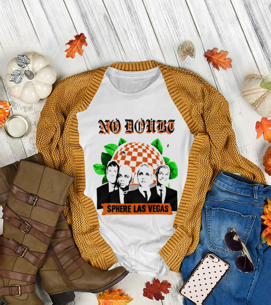 No Doubt Live at Sphere Las Vegas May and June 2026 Concert Photo with Dates T-Shirt