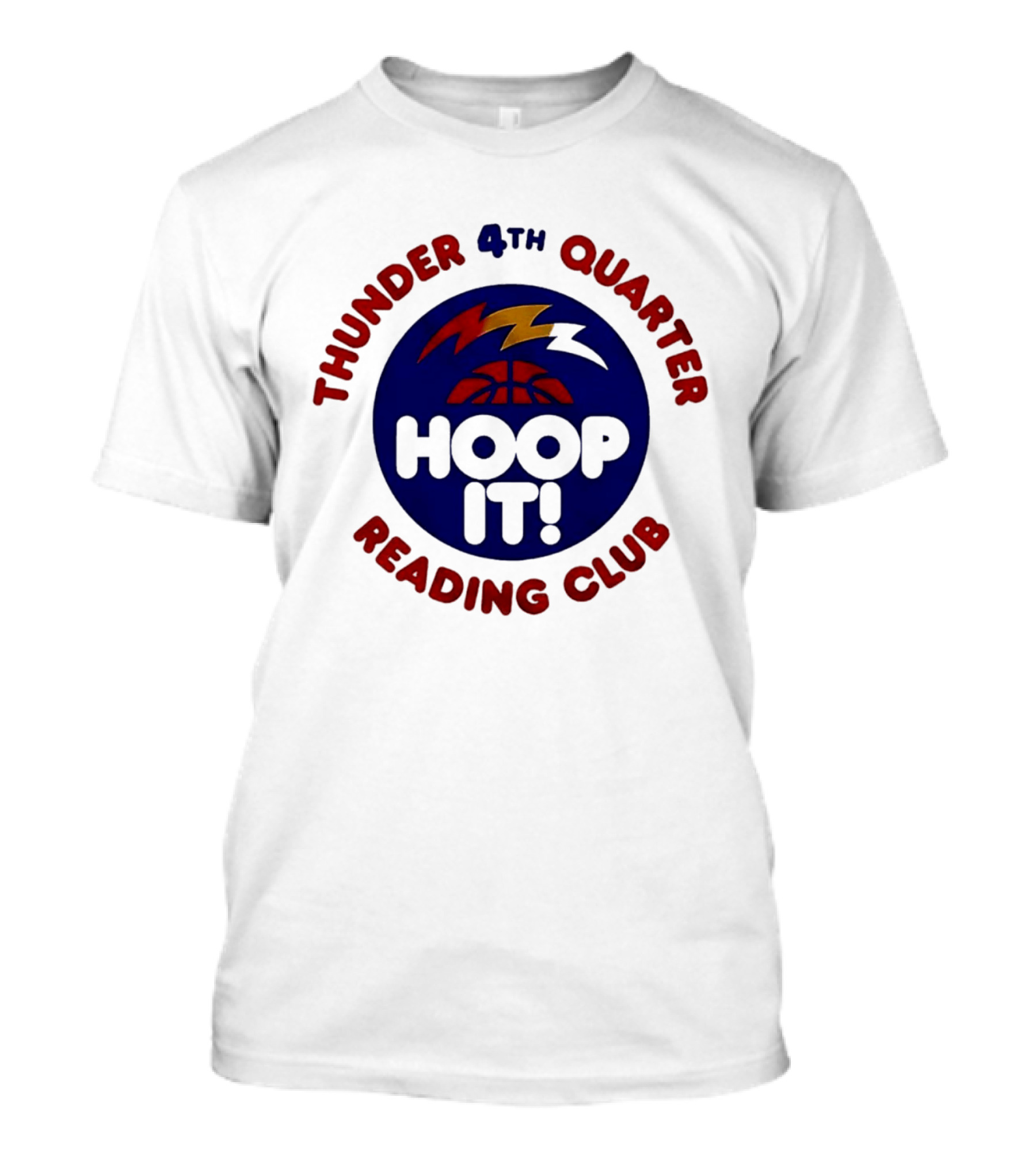Thunder 4th Quarter Hoop It Reading Club T-Shirt