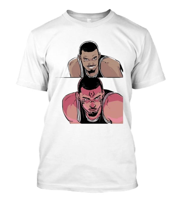 Victor Wembanyama Anime Style Transformation Wemby To Wemkuna T-Shirt