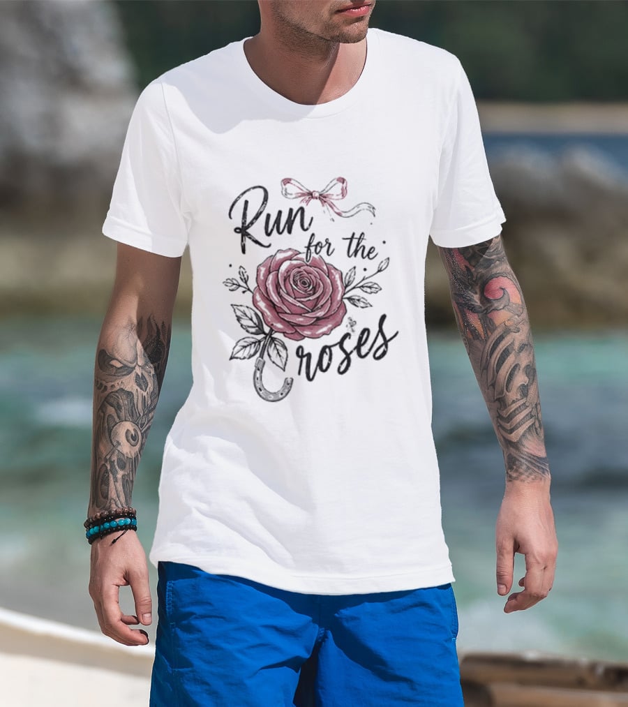Run For The Roses Talk Derby To Me T-Shirt
