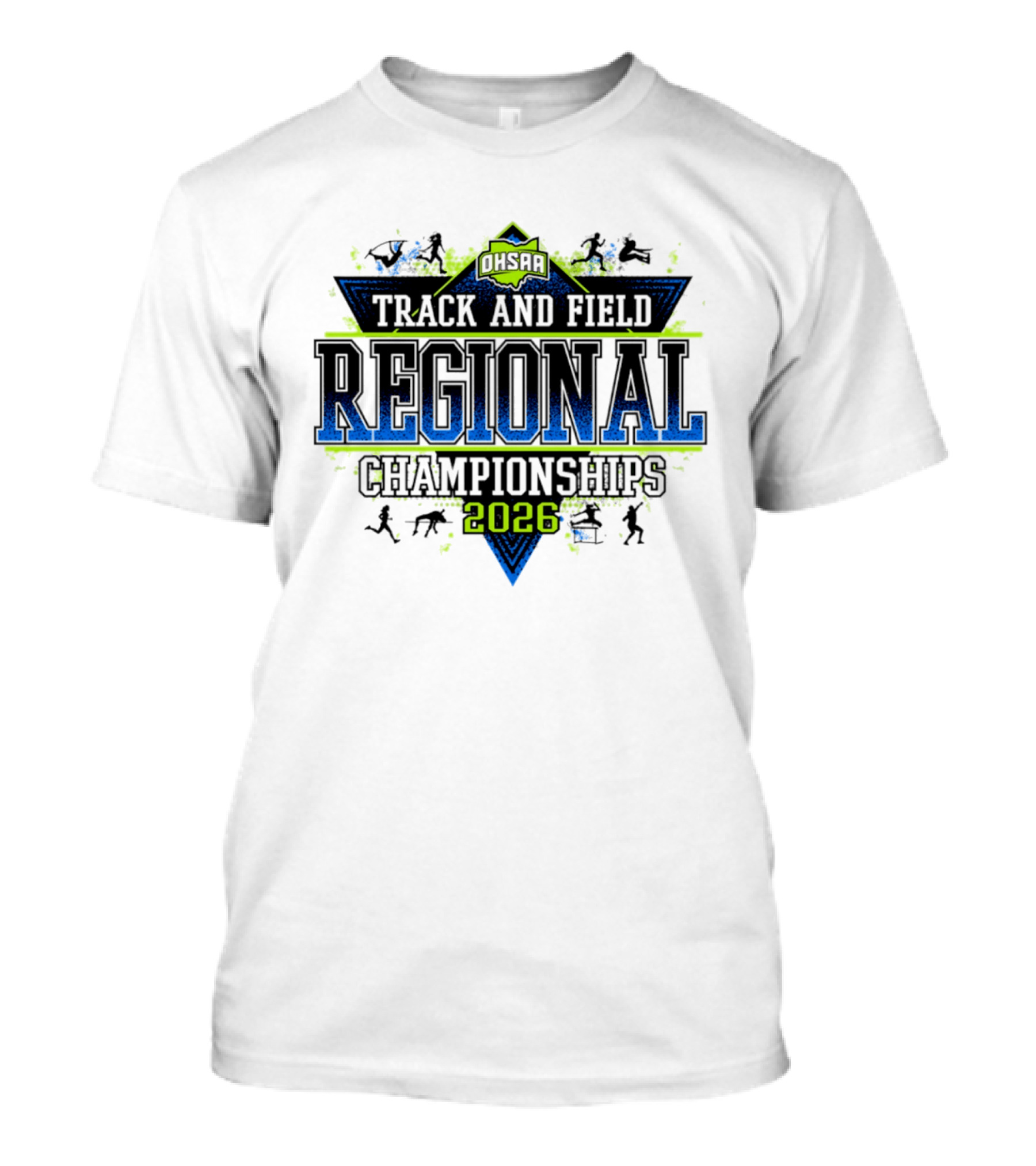 OHSAA 2026 Track And Field Regional Championships T-Shirt
