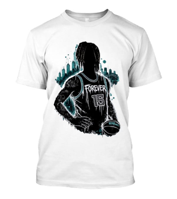 Brandon Clarke Forever 15 Memphis Grizzlies Basketball City Skyline Wilson T-Shirt