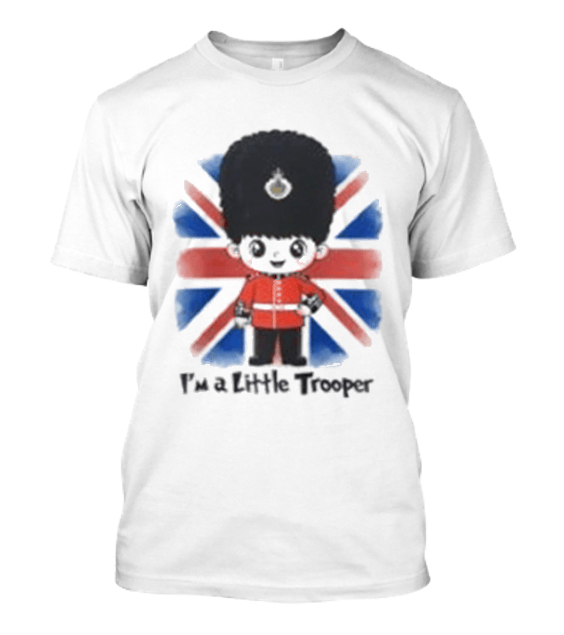England I'm A Little Trooper British Guard With Union Jack T-Shirt