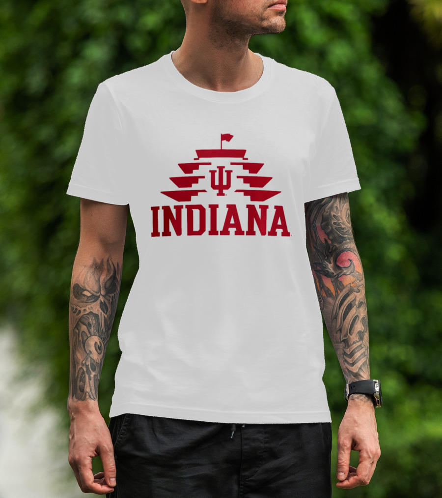 Indianapolis Motor Speedway Indiana Hoosiers IU Racing T-Shirt