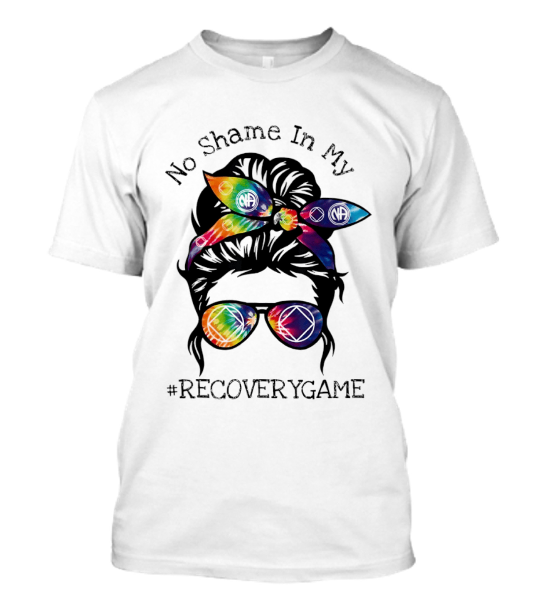 No Shame In My Recoverygame Narcotics Anonymous Alcoholics Anonymous T-Shirt
