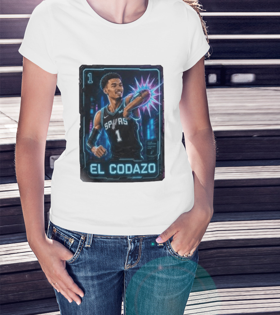 El Codazo Spurs Victor Wembanyama San Antonio 2026 T-Shirt