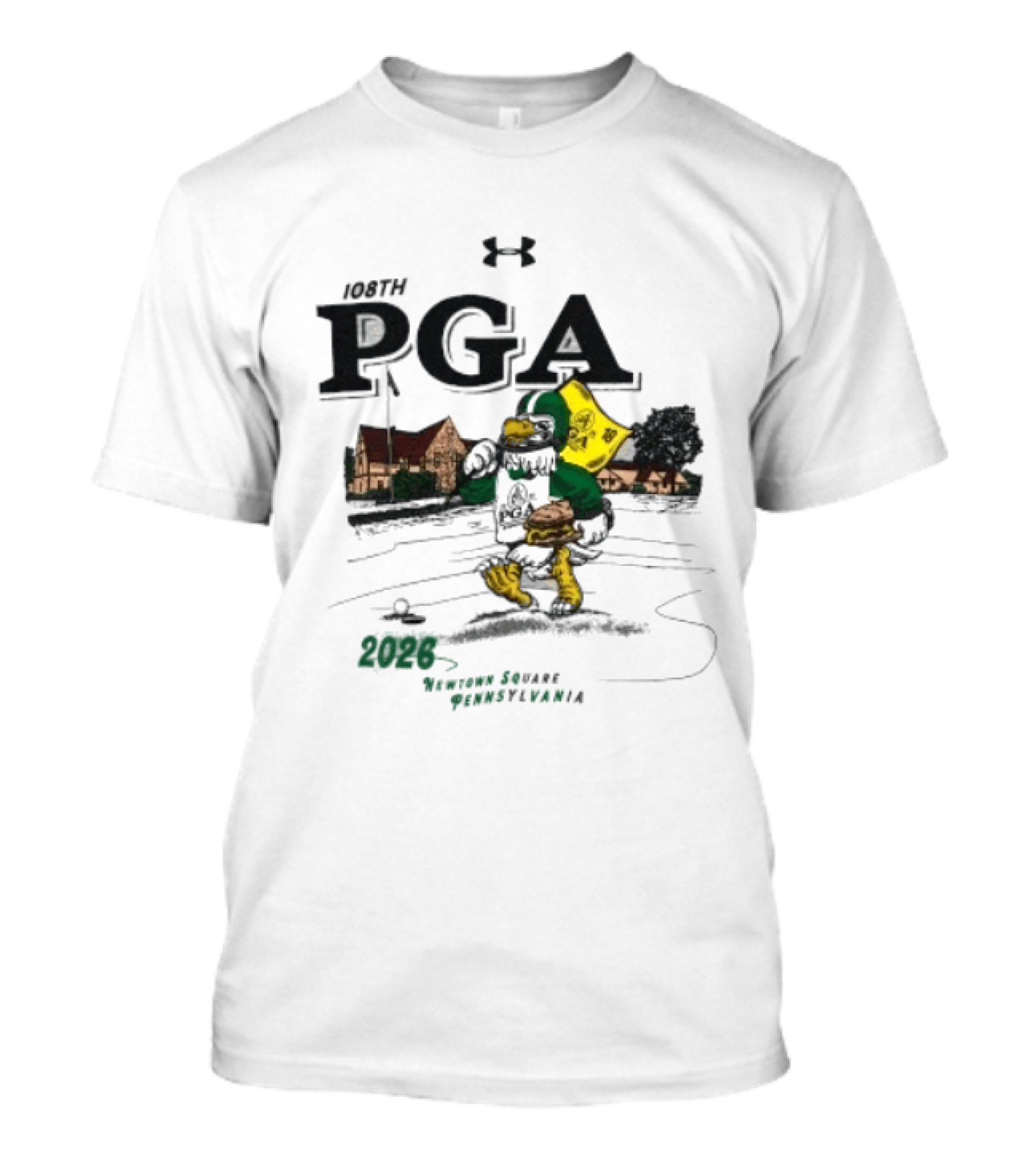 108th PGA Philly 2026 Newtown Square Pennsylvania Golf Event T-Shirt