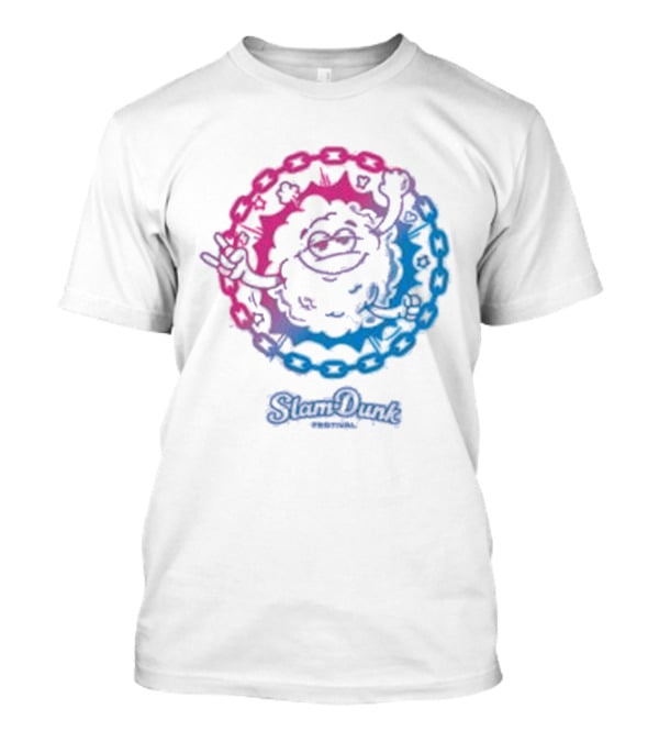 Slam Dunk World Moshy Dreamy Colorful Circle T-Shirt