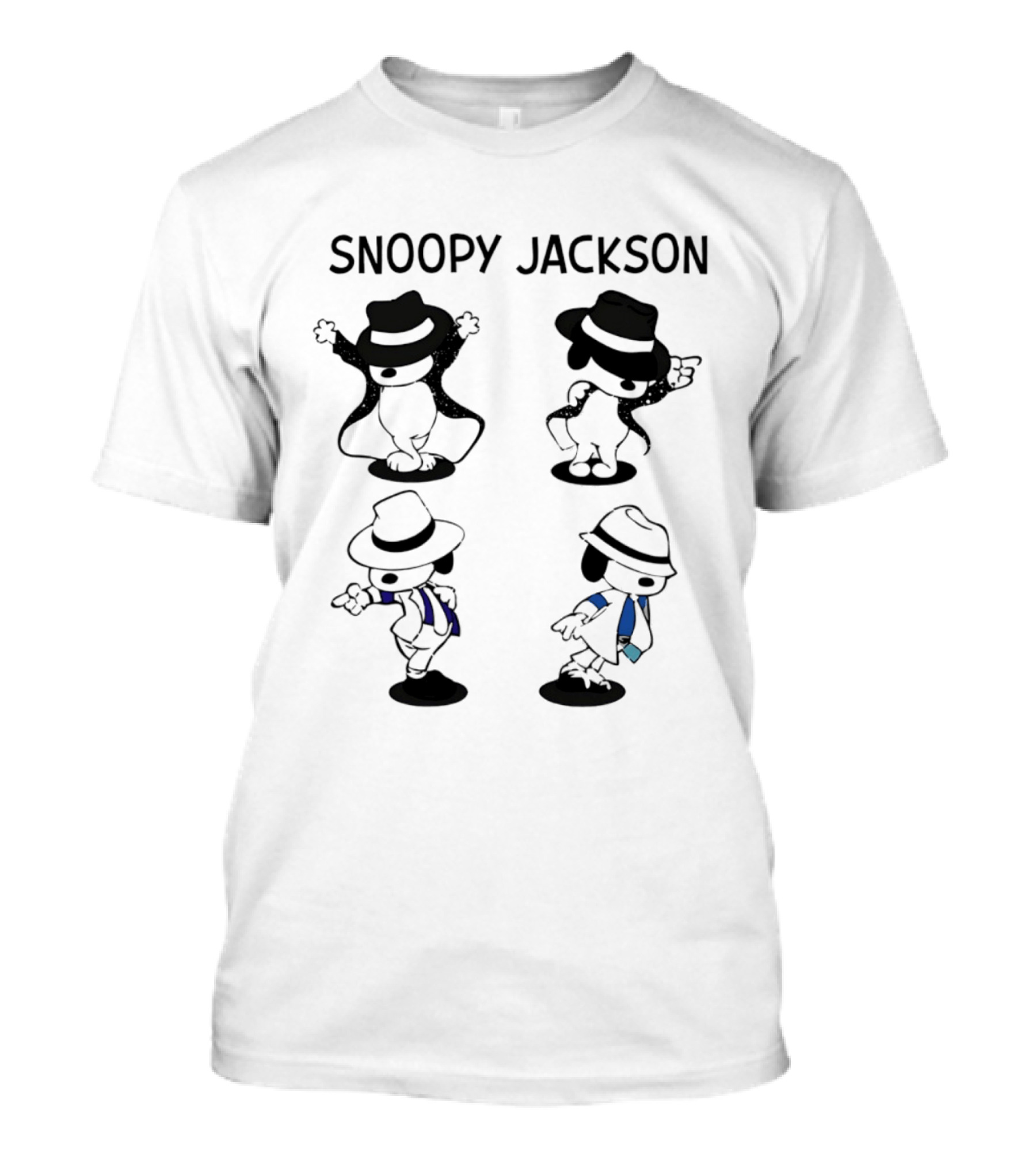 Snoopy Jackson Dance Moves With Fedora And Suit Styles T-Shirt