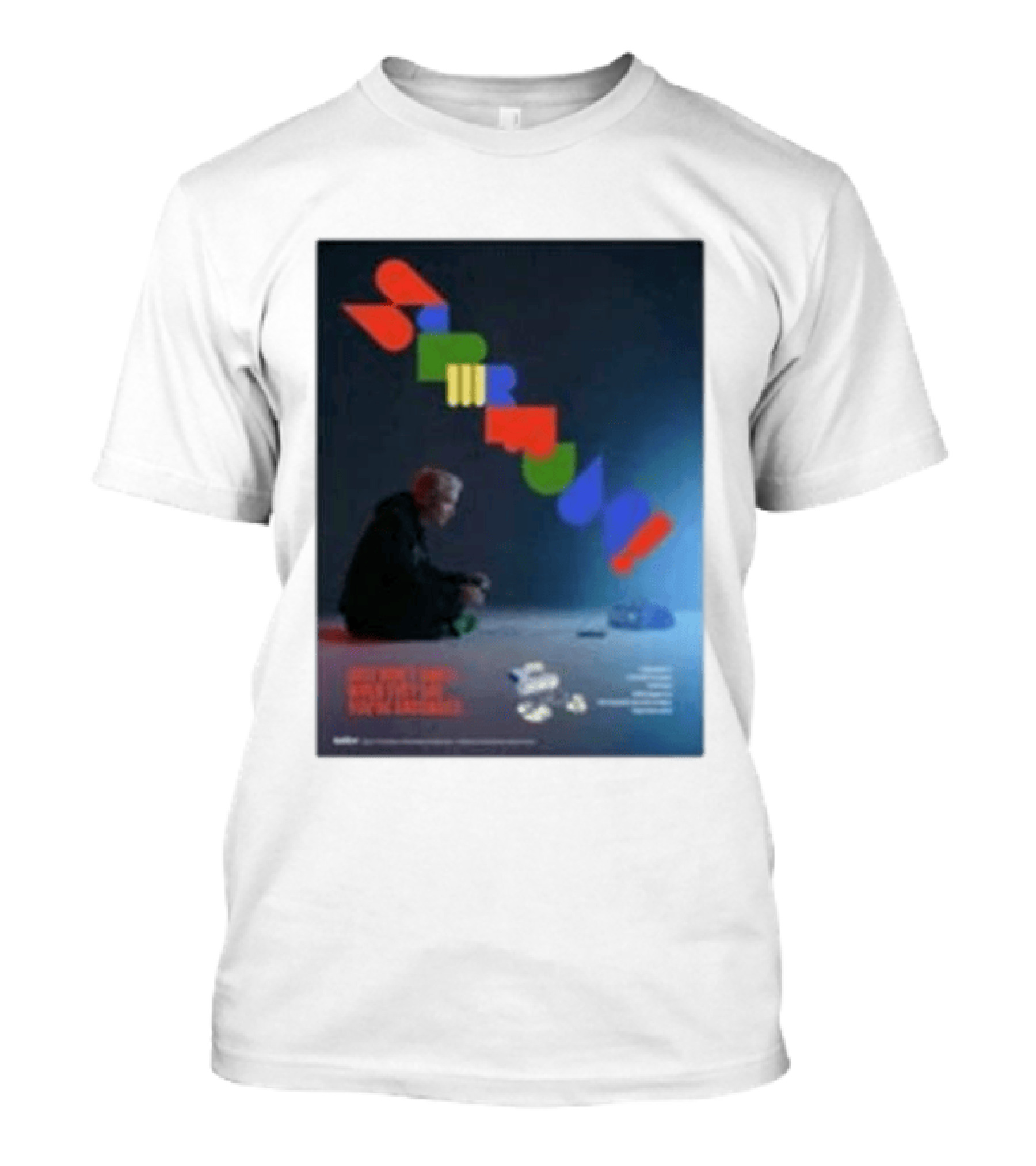 The Avalanches Superfun Psychedelic Rainbow Letters Music T-Shirt