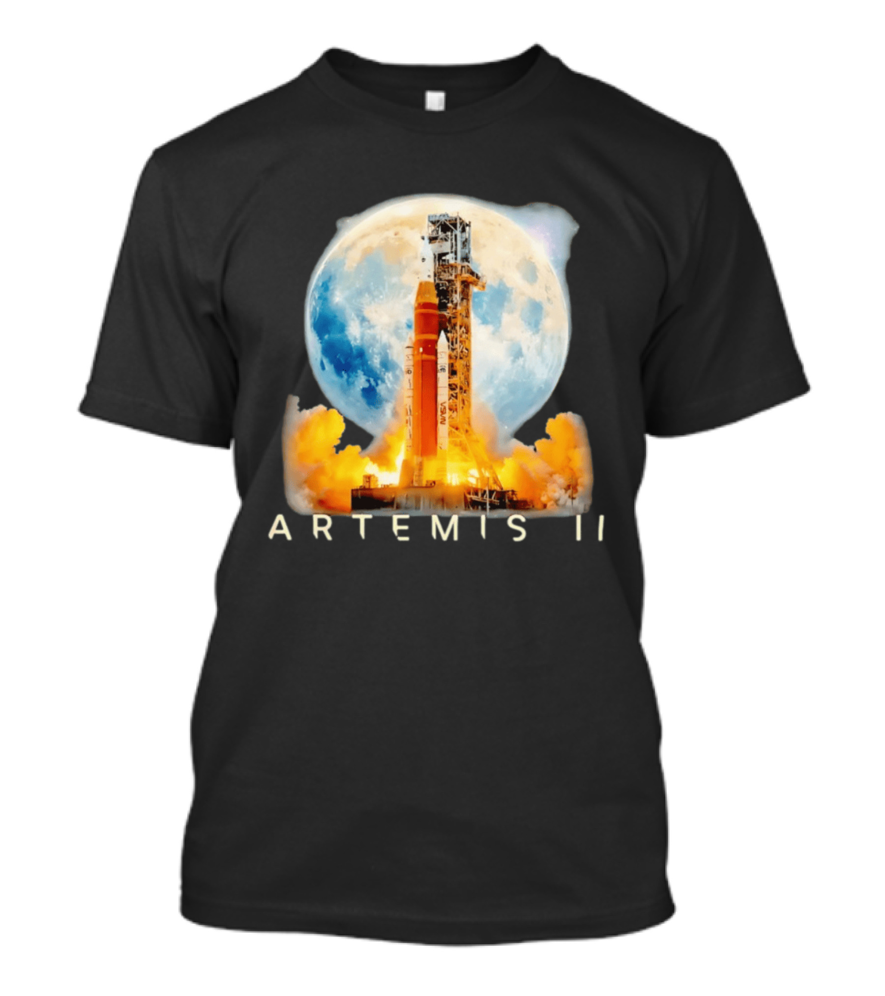 Artemis II Moon Mission NASA Rocket Launch 2026 T-Shirt