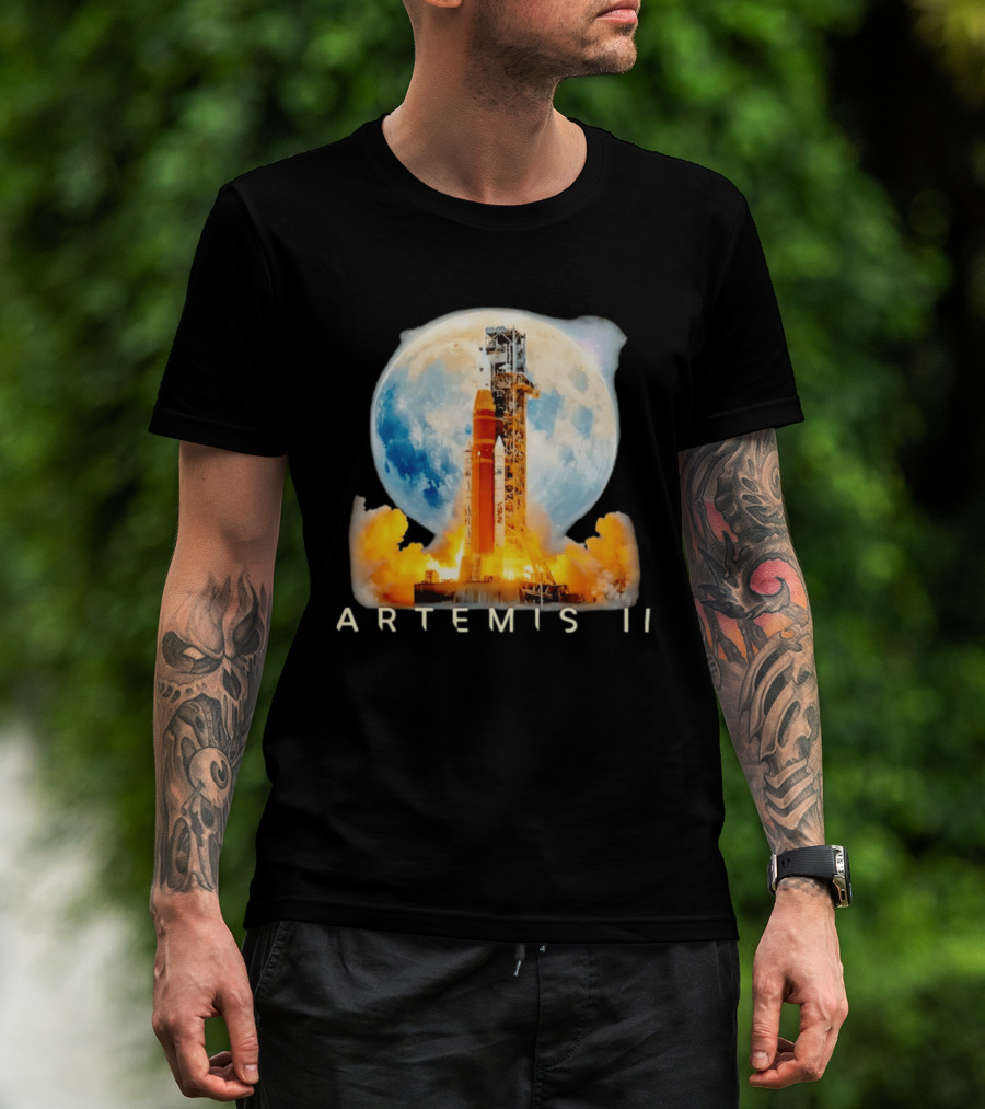 Artemis II Moon Mission NASA Rocket Launch 2026 T-Shirt