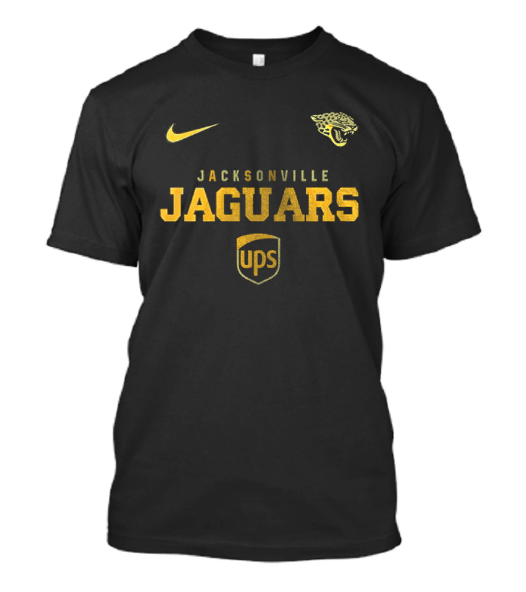 Nike Jacksonville Jaguars UPS Brown Proud T-Shirt