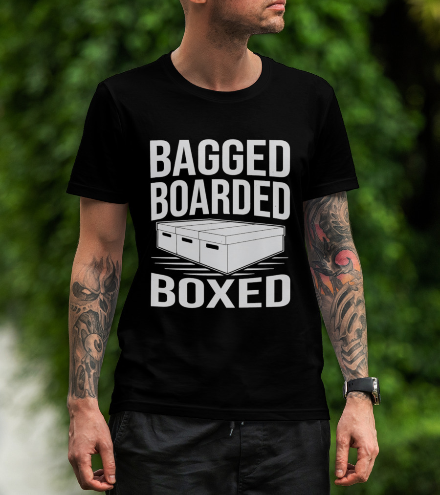 Bagged Boarded Boxed Comic Storage Solution T-Shirt