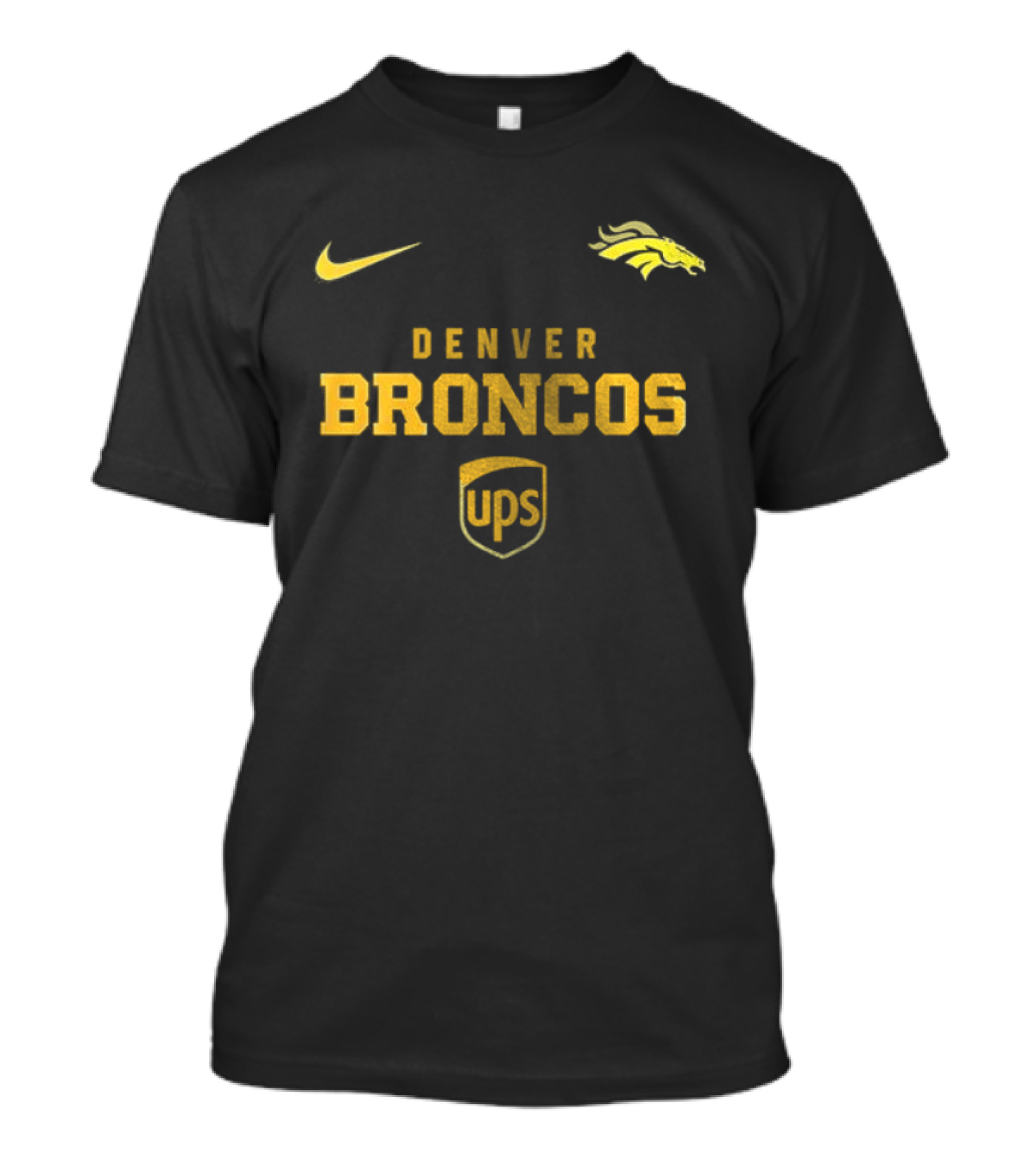Denver Broncos UPS Nike Collaboration Fan Pride T-Shirt