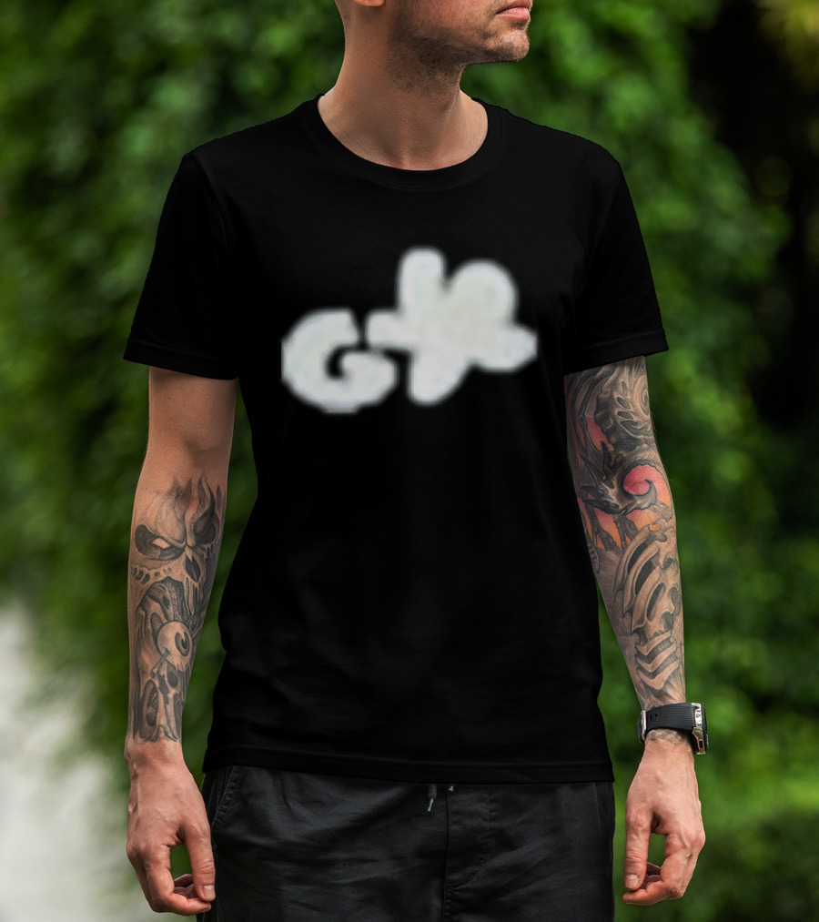 Gouache Hand Printed One By One In The South Of France Composition G+ Plus T-Shirt