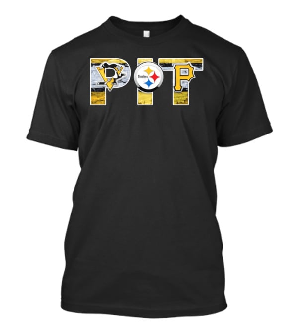 PIT Pittsburgh Steelers Penguins Pirates Fan Pride T-Shirt