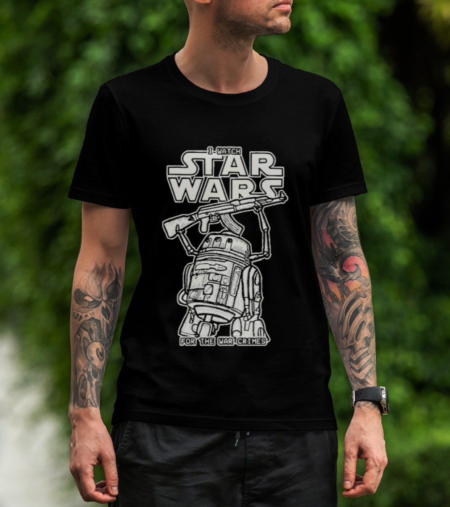 Star Wars Inspired Humor War Crimes T-Shirt