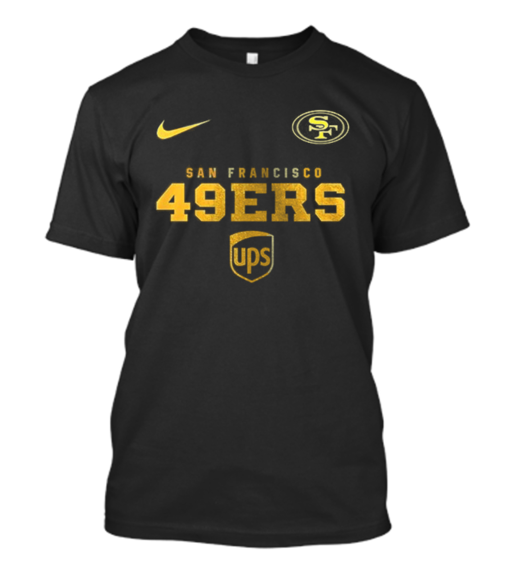 San Francisco 49ers Nike UPS Brown And Proud T-Shirt
