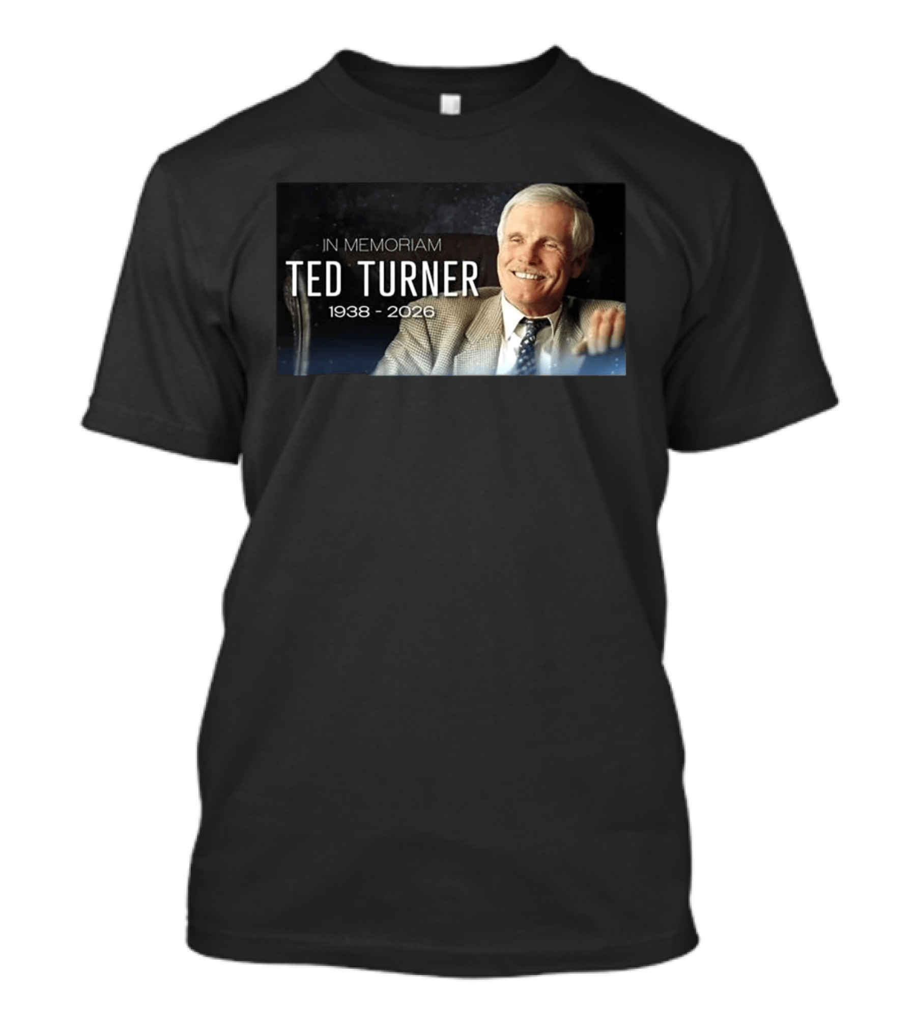 In Memoriam Ted Turner 1938 2026 T-Shirt