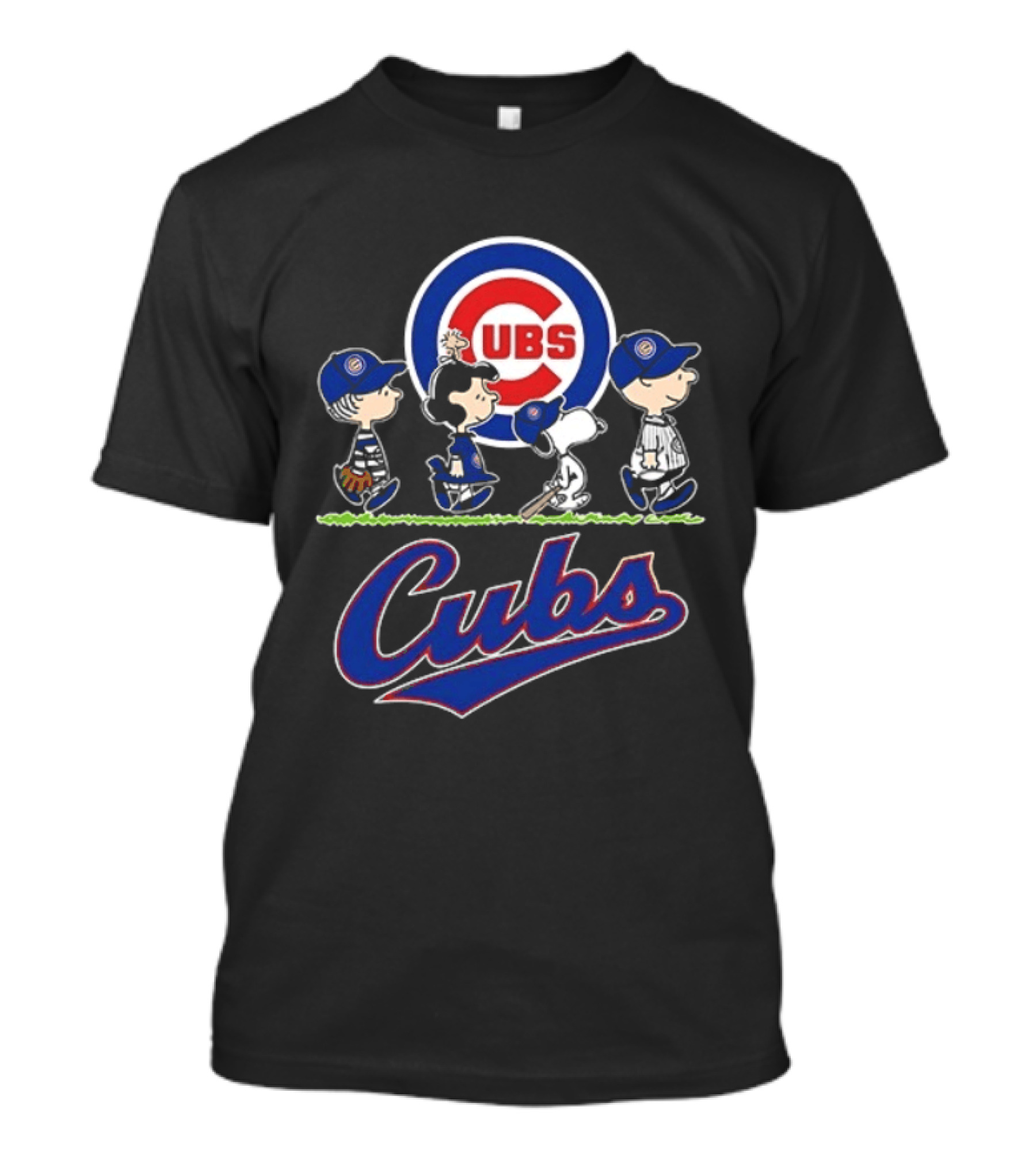 Snoopy Charlie Brown Linus Lucy Chicago Cubs 2026 T-Shirt