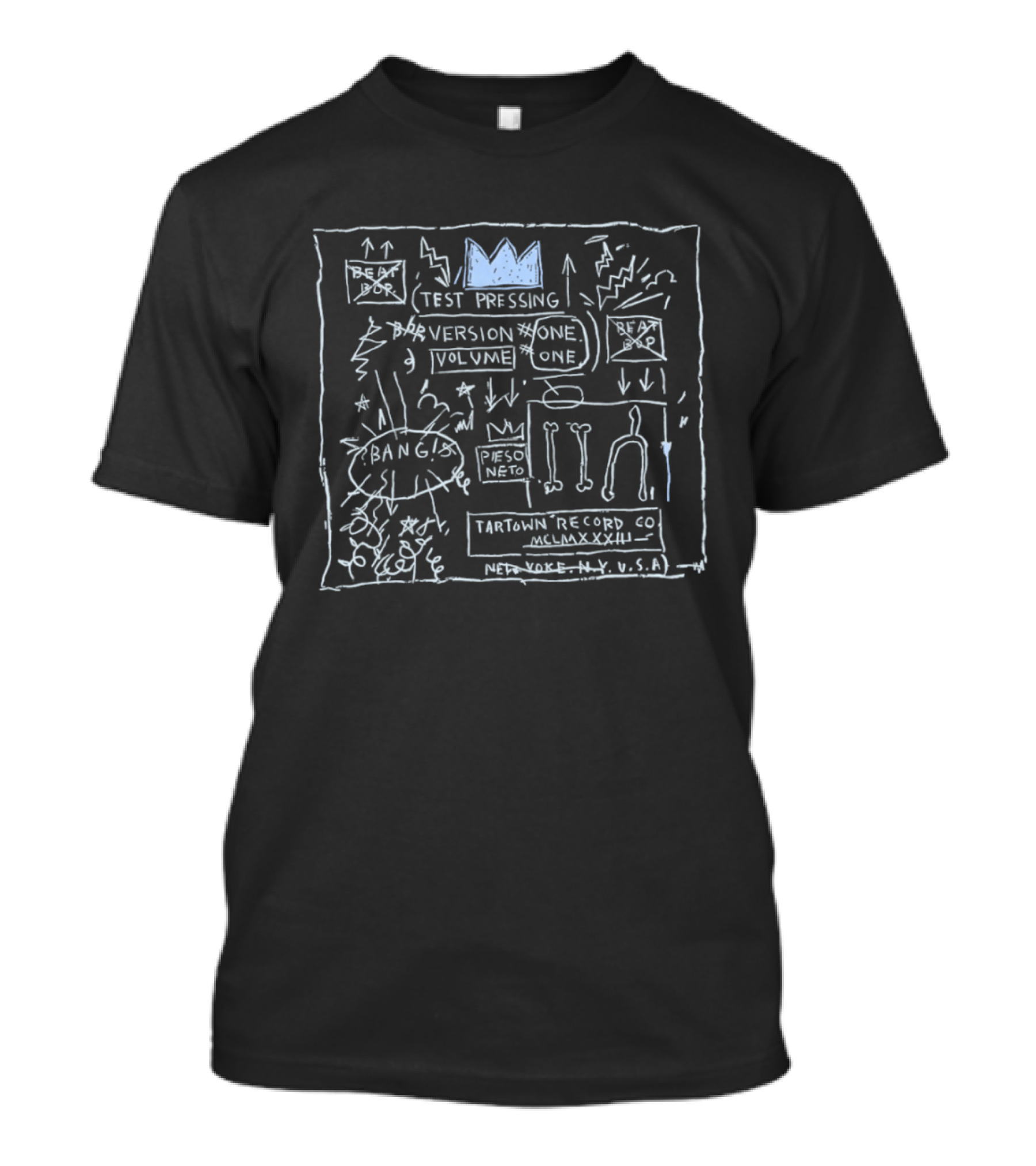Test Pressing Version One Volume One Pieso Neto Tartown Record Co New York USA T-Shirt