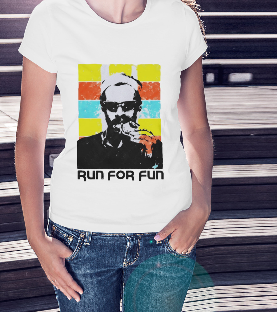 Together Tour Amsterdam Run For Fun 2026 Icon With Sunglasses Eating Pizza T-Shirt