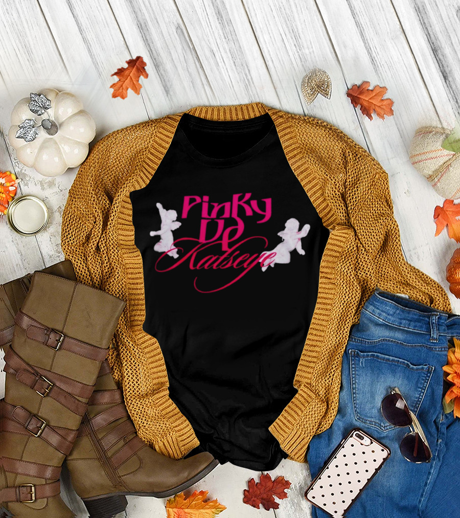Pinky Up Katseye with Angels T-Shirt