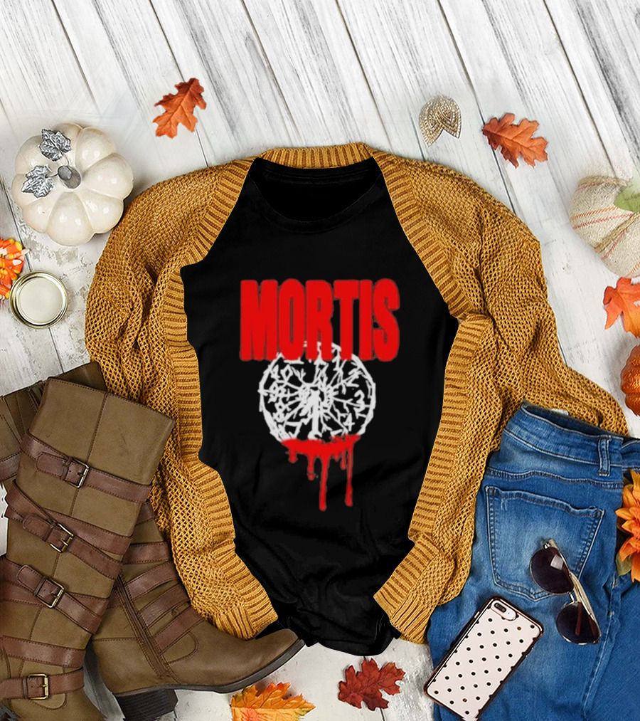 MORTIS Dripping Bloody Wheel T-Shirt