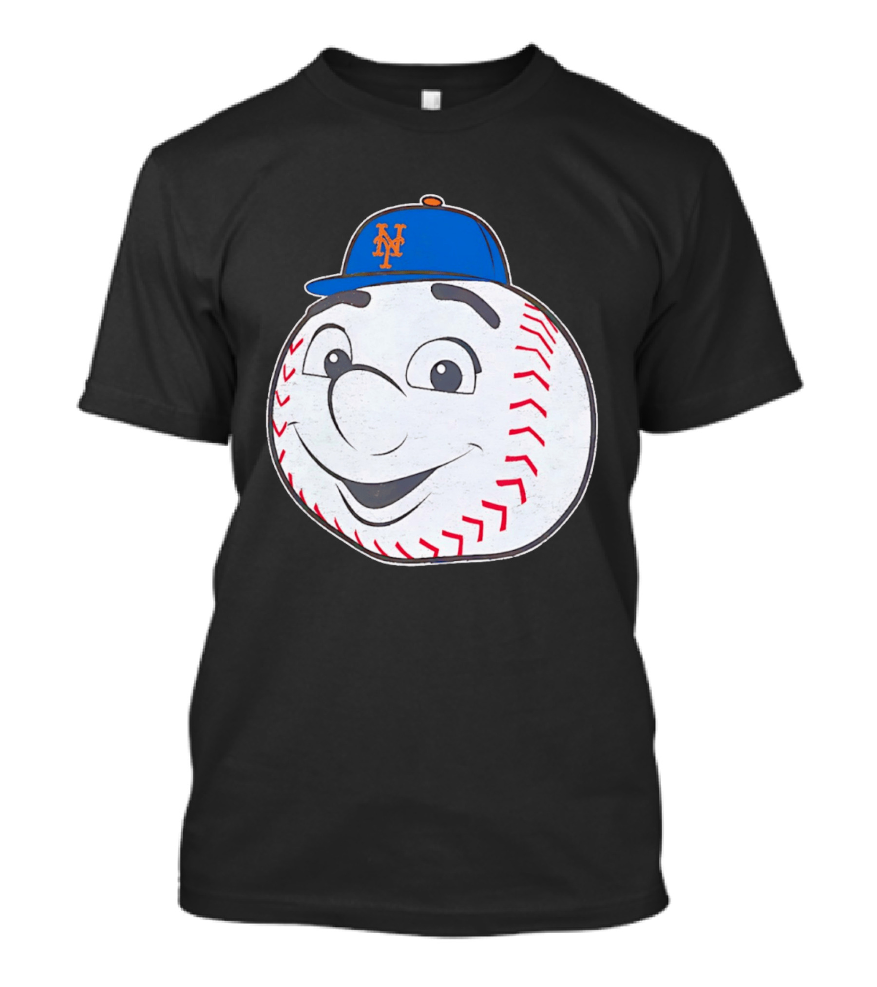 New York Mets Mr. Met Big Face Baseball 2026 T-Shirt