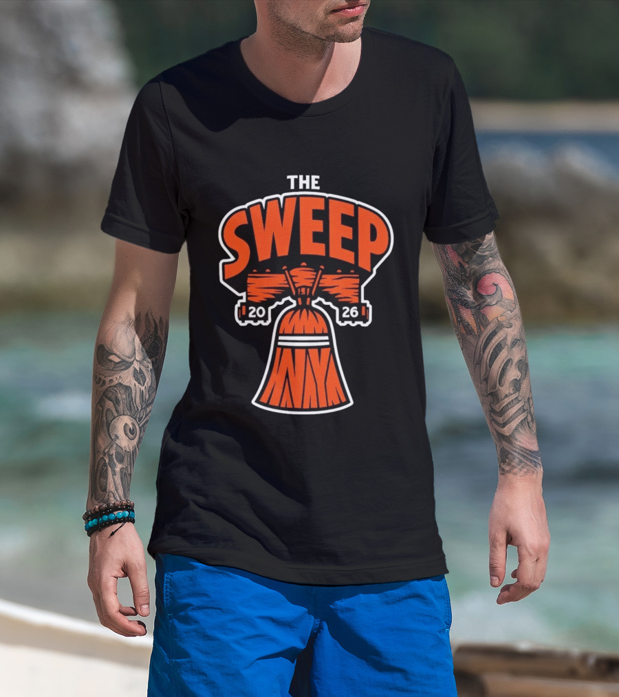 Original New York Knicks The Sweep 2026 Liberty Bell T-Shirt
