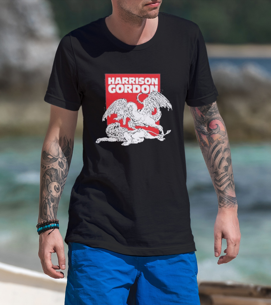 Harrison Gordon Tour May 06 2026 Angel And Devil Battle Austin T-Shirt