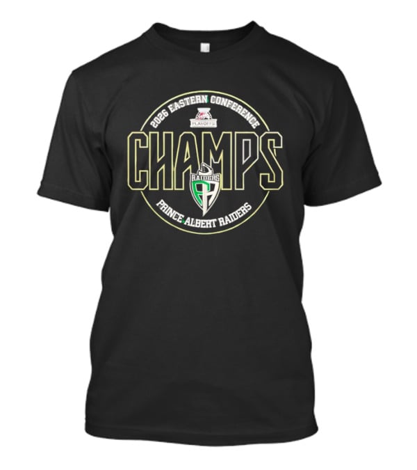 Prince Albert Raiders 2026 WHL Eastern Conference Champs T-Shirt
