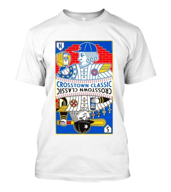 Crosstown Classic Series Card Chicago Cubs Vs Chicago White Sox T-Shirt