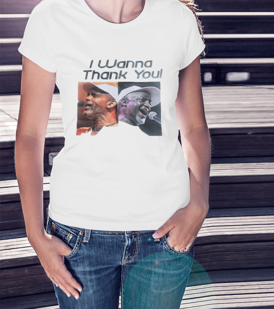 I Wanna Thank You Frankie Beverly Soul Music Legend Live Performance T-Shirt